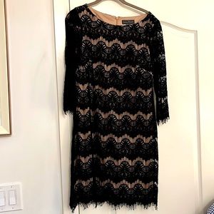 Jessica Howard size 8 black cocktail dress